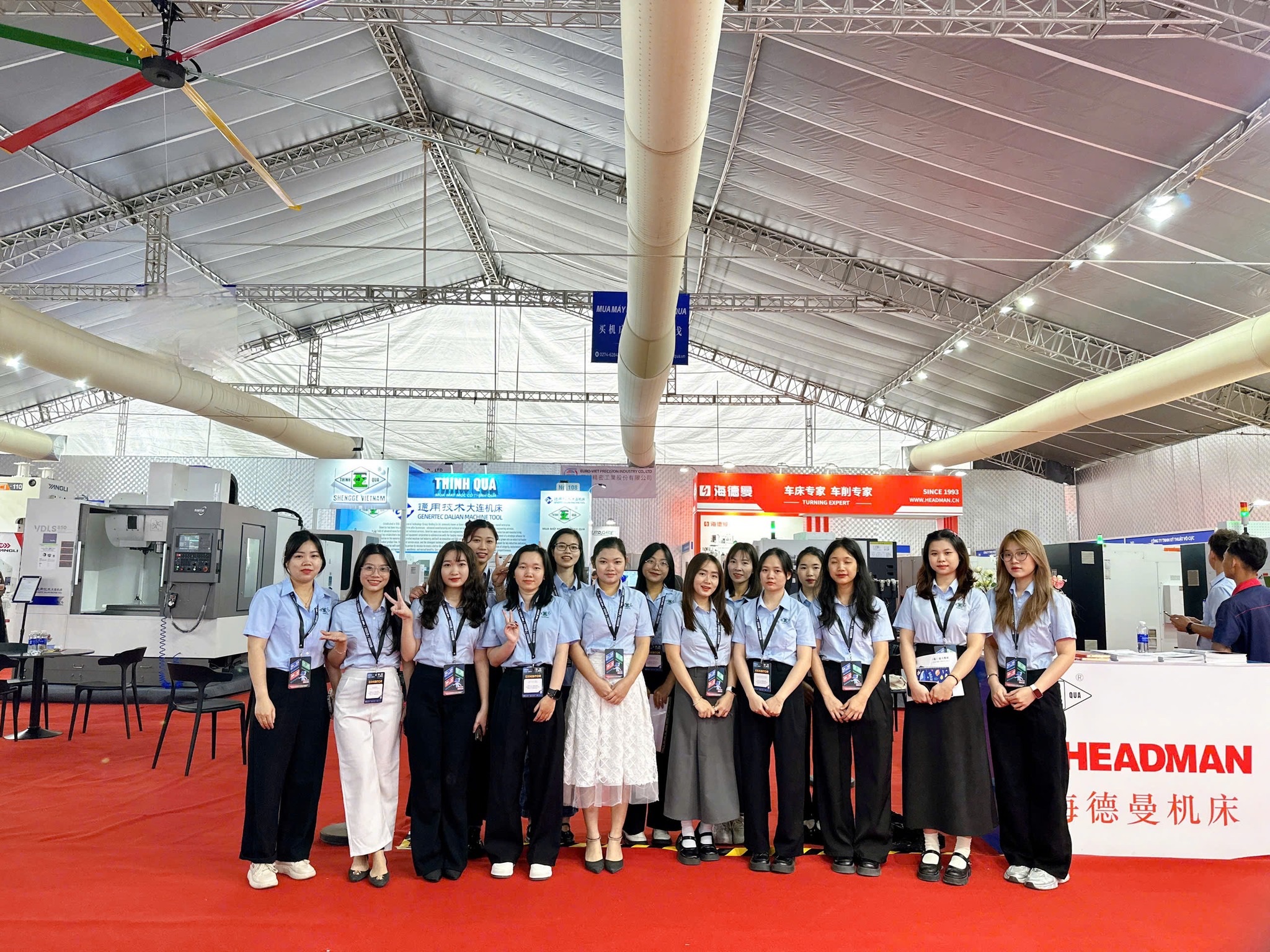 Thịnh Qua Tại Các Triển Lãm Công Nghiệp