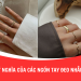 Ý nghĩa của các ngón tay đeo nhẫn